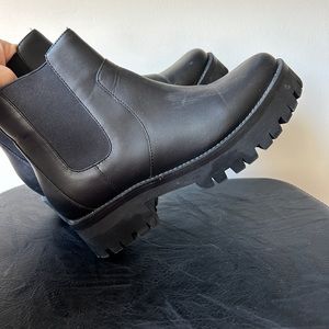 Black boots